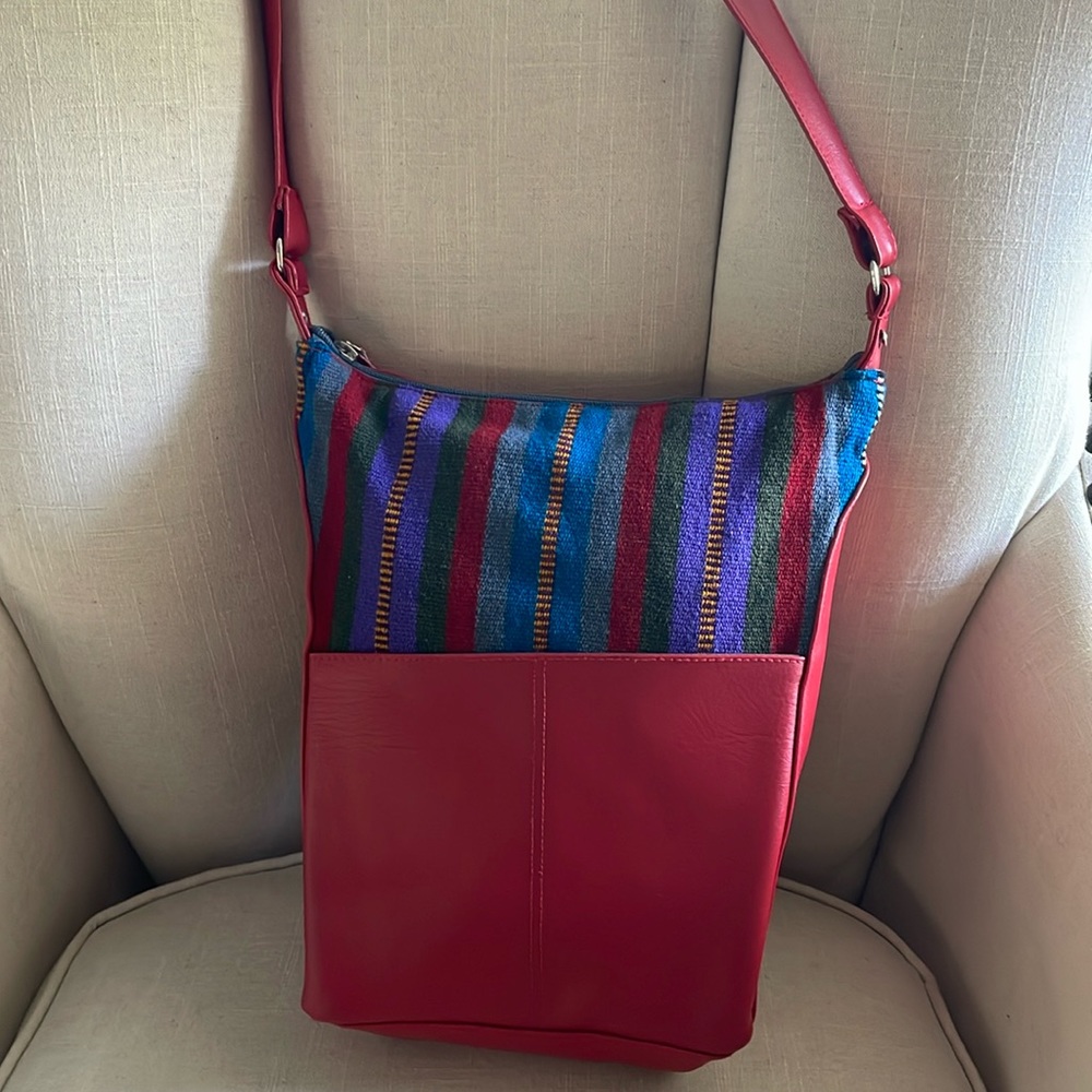 Sutisana Red Crossbody Purse